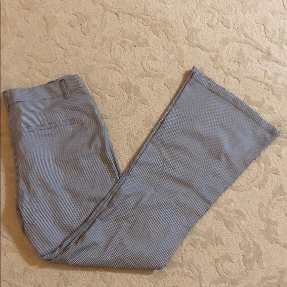 New vintage high rise flare houndstooth trouser - Picture 2 of 12